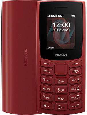 Телефон Nokia 105 TA-1557 DS Terracotta Red UA, фото 1