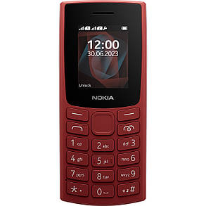 Телефон Nokia 105 TA-1557 DS Terracotta Red UA UCRF, фото 2