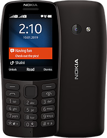 Телефон Nokia 210 TA-1139 DS Black UA UCRF Гарантія 12 місяців