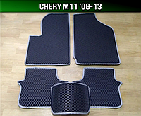 ЕВА коврики Chery M11 '08-13. EVA ковры Чери М11