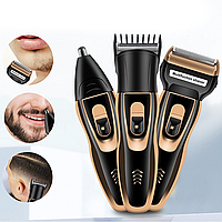 Электробритва Gemei GM 595 Hair Trimmer / Машинка для стрижки волос / Триммер для бороды и носа