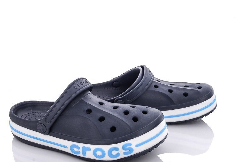 Чоловічі літні сині крокси CROCS 41 розмір 23 см устілка