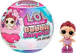 Лялька ліл баблс сестричка LOL Surprise Bubble Surprise Lil Sisters