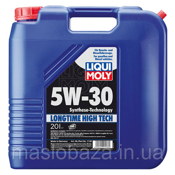 Синтетична моторна олива — Longtime High Tech SAE 5W-30 20 л.