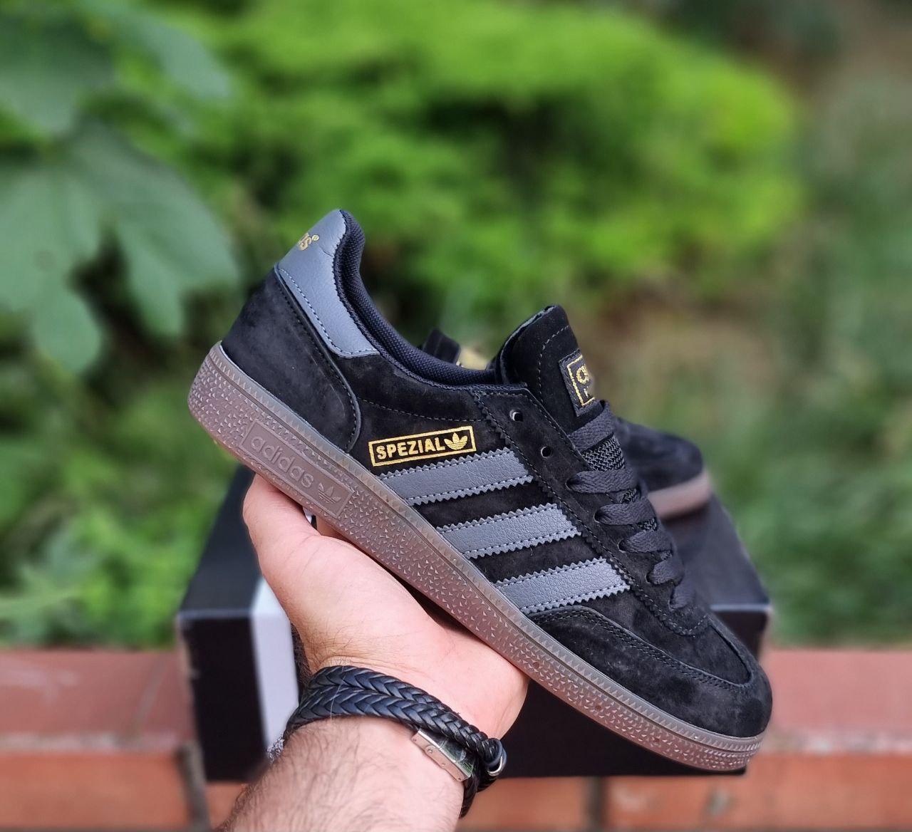 Чоловічі Кросівки Adidas Spezial Black Grey 41-42-43-44-45