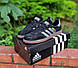 Чоловічі Кросівки Adidas Spezial Black Grey 41-42-43-44-45, фото 2