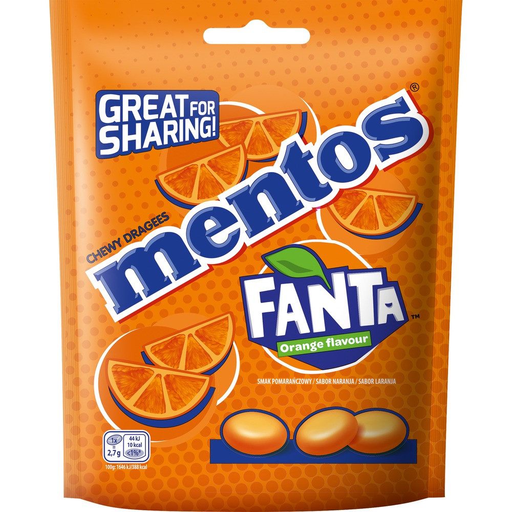 Драже Mentos Fanta 160g, фото 1