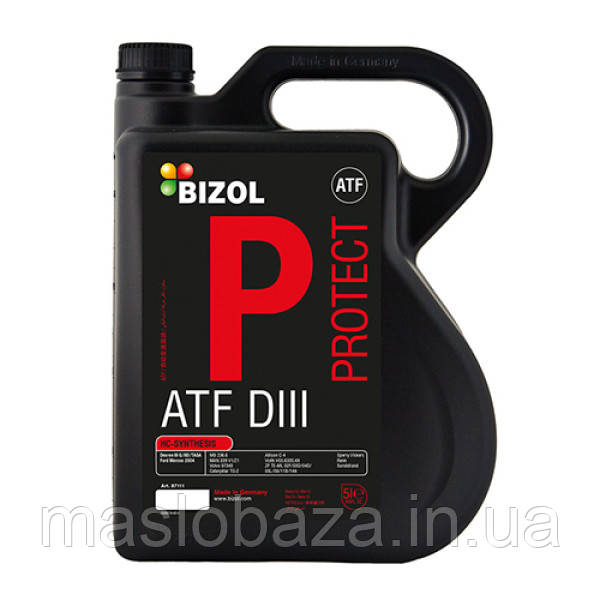 Олива трансмісійна — BIZOL Protect ATF DIII 5 л