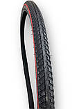 Покришка велосипедна Deli 700*38C (40-622) S"-161 red strip Індонезія, фото 3
