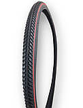 Покришка велосипедна Deli 700*38C (40-622) S"-161 red strip Індонезія, фото 2