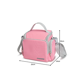 Фото-сумка Caden для фотоапарата - Рожевий