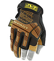 Тактические перчатки MECHANIX Leather Impact Resistant Gloves Leather M-Pact® Fingerless Framer - XL
