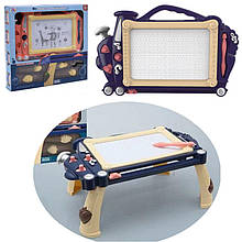 Столик - дощечка для малювання з магнітними штампами арт. CJ 6001-1 PM