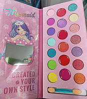 Палетка 14 тіней для повік  6 блисків для губ Косметика дитяча IGOODCO LK2883