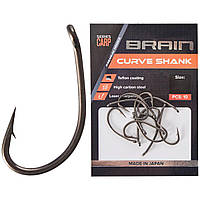 Крючок Brain Curve Shank 01, 8 шт/уп