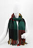 ШАРФ жіночий M&JJ СКАЙ Зелений/червоний/жовтий 75х180 см (1068), фото 5