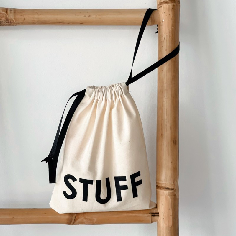 Мішок бавовняний 23х18см Stuff (світлий), фото 1