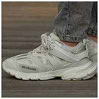 Мужские / женские кроссовки Balenciaga Track 3.0 White, белые кожаные кроссовки баленсиага трек баленсияга