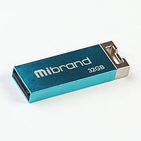 Флешка Mibrand USB накопитель 2.0 Chameleon 32Gb Light, цвет голубой