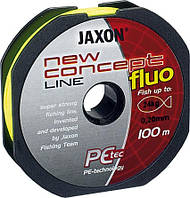 Шнур Jaxon New Concept Line Yellow (Fluo) ZJ-NCY025A "Оригинал"