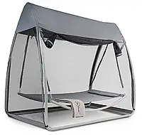 ГАМАК-ГОЙДАЛКА З МОСКІТНОЮ СІТКОЮ DIVOLIO TREVISO СІРИЙ