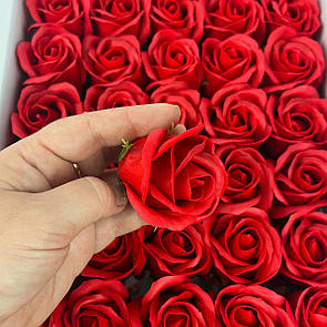 Мильна троянда - червона 1 шт.