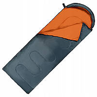Спальный мешок (спальник) одеяло SportVida SV-CC0065 +2 ...+21°C R Navy Green/Orange