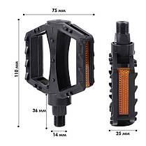 Педалі велосипедні дитячі West Biking 08020750 HF-824 різі 14 мм, фото 6
