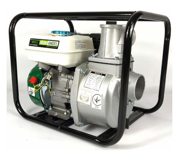Мотопомпа бензинова Iron Angel WPG3 (2001168), фото 1