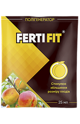 Полігенератор росту плодів Ферті (Ferti Fit) Фіт, 25 мл для збільшень розміру плодів, Кіссон