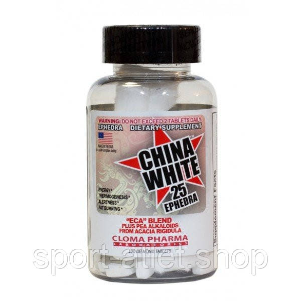 Жиросжигатель Cloma Pharma China White, 100 таблеток (ID#1879889657 ...