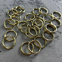 Кільце зварене 20 мм Золото