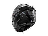 Мотошолом Shark Spartan GT PRO Toryan MAT чорно-сірий, фото 2