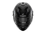 Мотошолом Shark Spartan GT PRO Toryan MAT чорно-сірий, фото 3
