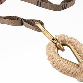 Гамак одномісний без перекидання Naturehike NH20DC001, бавовна, бежевий