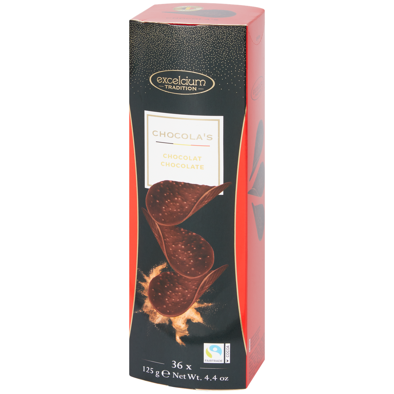 Шоколадні чіпси Excelcium Tradition Chocolate 125g, фото 1