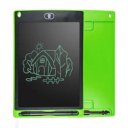 Графічний планшет (дошка для малювання) 8.5" для малювання й нотаток LCD Writing Tablet Зелений