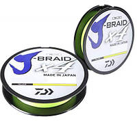 Шнур Daiwa J-Braid X4E 0.07mm 135m Yellow "Оригинал"