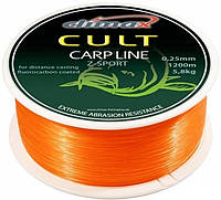 Леска Climax Cult Carp Line Z-Sport Orange 0.22mm "Оригинал"