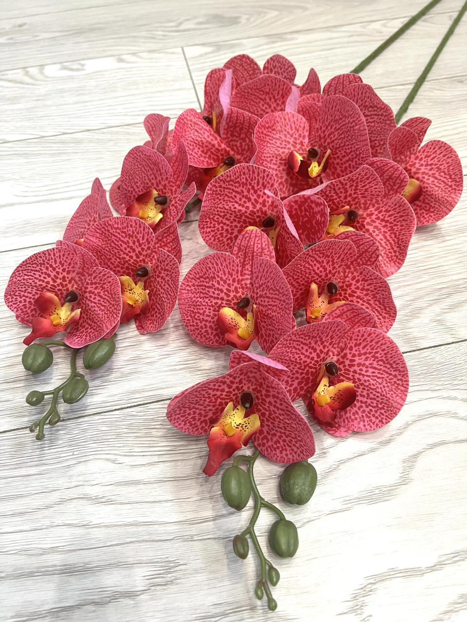 Штучна орхідея фаленопсис ( латекс 97 см ), фото 1