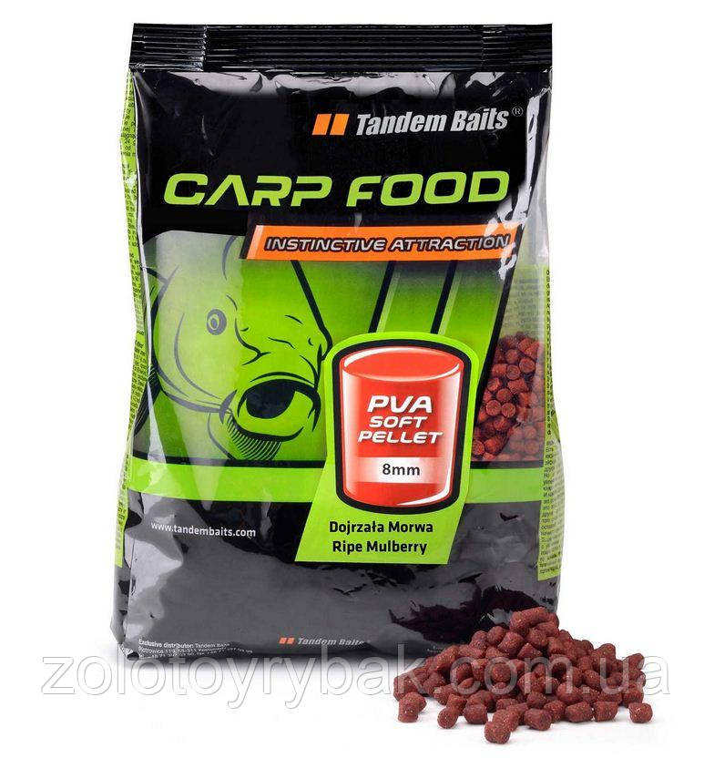 Пеллетс Tandem Baits Carp Food Soft Pellet 8 mm 1 kg Pure Krill "Оригинал" - фото 1 - id-p1865813268