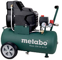 Безмасляний компресор Metabo Basic 250-24 W OF