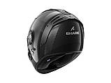 Мотошолом Shark Spartan GT PRO Carbon Skin чорний, фото 2