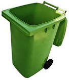 Контейнер для сміття 240 л. (пластик), фото 2