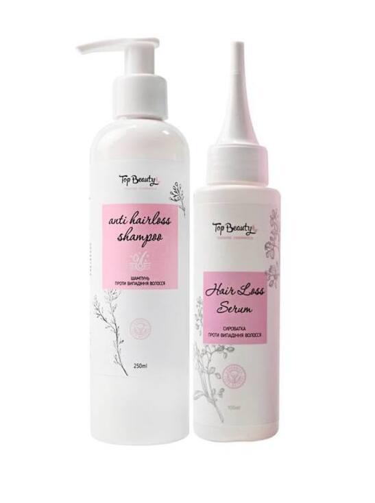 Набір проти випадіння та для росту волосся з 2 продуктів Top Beauty Anti Hairloss #2, фото 1