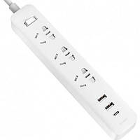 Сетевой фильтр Xiaomi Mi XMCXB05QM Power Strip 20W Fast Charge 3sock/2USB/1TypeC