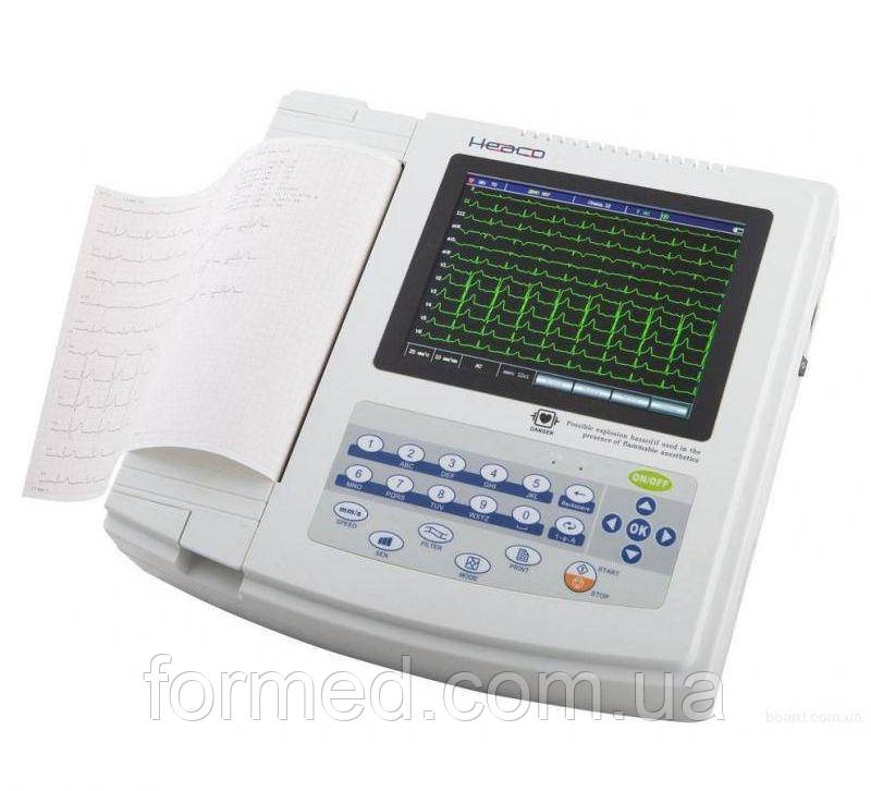 12 канальний электрокардіограф ECG1201 Heaco