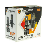 Світлодіодні лампи H7 Cyclone type33/LED-CREE/12-24V/12W/4600Lm/5000K - фото 3 - id-p1879725130