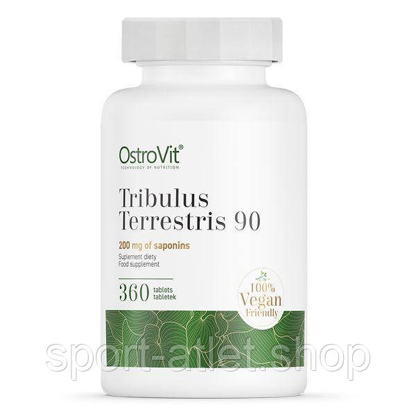 Стимулятор тестостерону OstroVit Vege Tribulus Terrestris 90, 360 таблеток