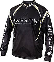 Лонгслив Westin LS Tournament Shirt S Black/Grey "Оригинал"